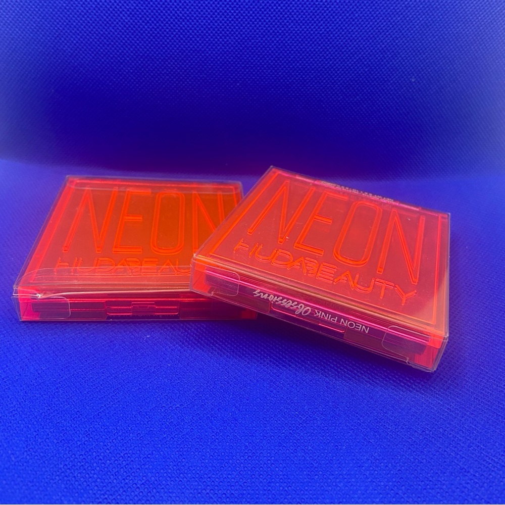 Huda Beauty neon eyeshadows